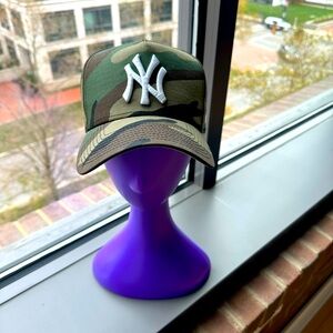 Camo Yankees Hat
